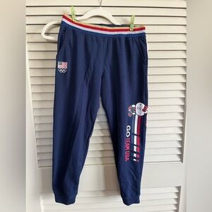Hello Kitty X Team USA Girls Joggers, size L 10/12